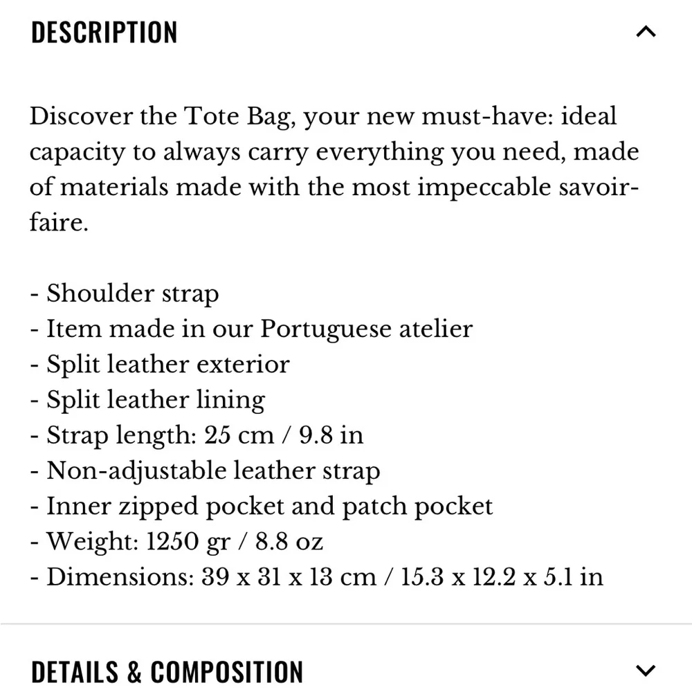 Sezane The Tote Camel - Size TU - Picture 2 of 3